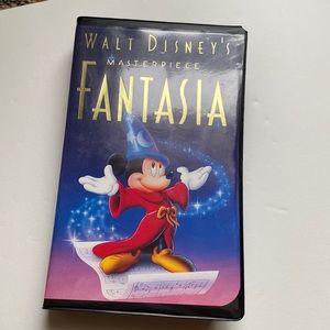 VHS Movie Walt Disney Fantasia in original case.